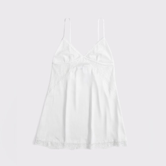 Abercrombie & Fitch Other - Abercrombie Lace Trim Nightie in White NWT